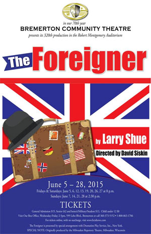 The Foreigner poster