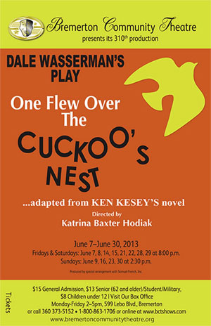 One Flew Over the Cuckoo's Nest poster