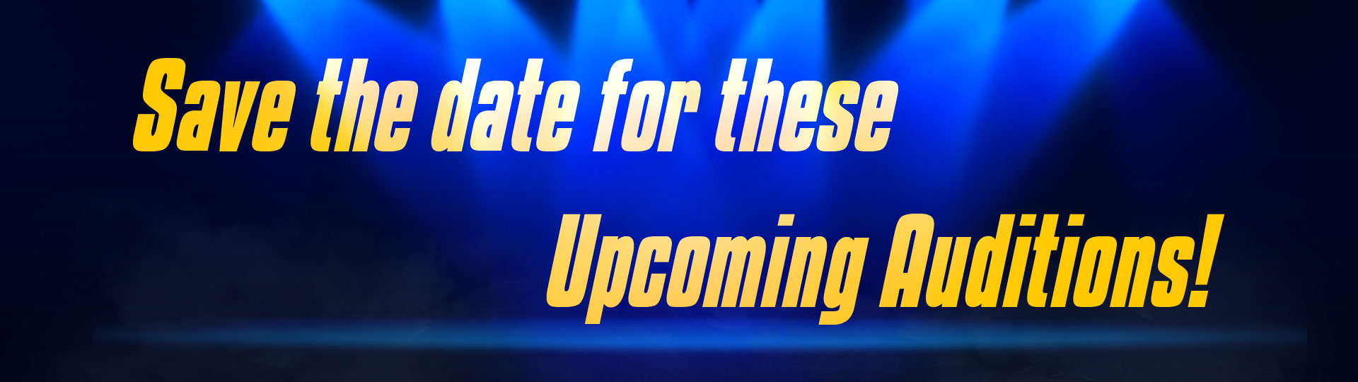 Upcoming auditions for the 2024-2025 season at Bremerton Community Theatre