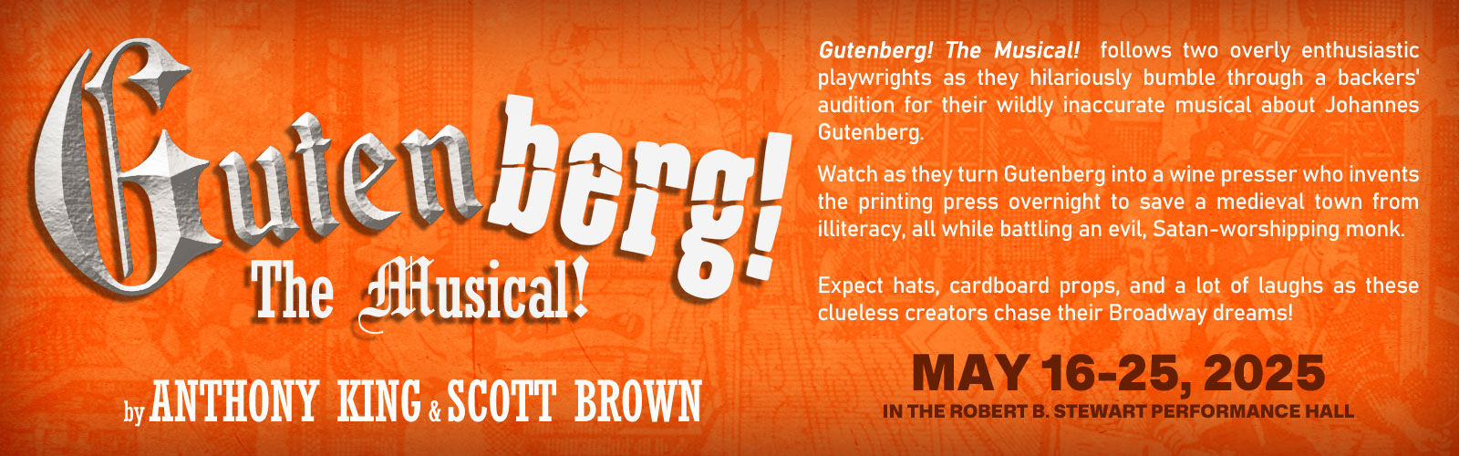 Gutenberg! The Musical! by Anthony King & Scott Brown